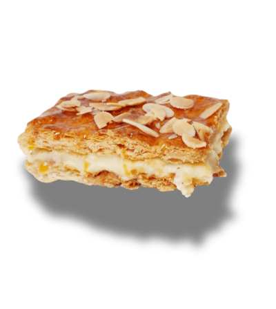 Milhojas de mermelada